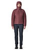 Patagonia  Patagonia Womens Down Sweater Hoody - Dark Ruby