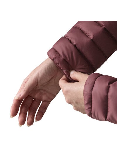 Patagonia  Patagonia Womens Down Sweater Hoody - Dark Ruby