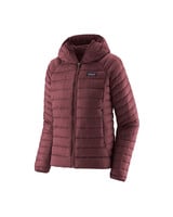 Patagonia  Patagonia Womens Down Sweater Hoody - Dark Ruby