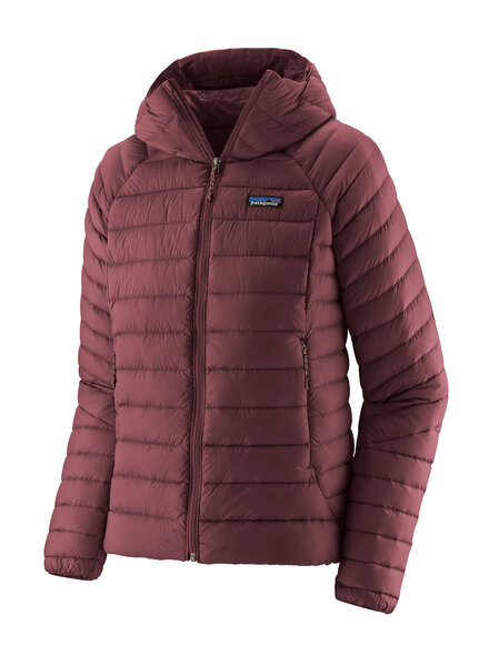 Patagonia  Patagonia Womens Down Sweater Hoody - Dark Ruby
