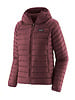 Patagonia  Patagonia Womens Down Sweater Hoody - Dark Ruby