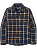 Patagonia  Patagonia Mens Organic Cotton Fjord Flannel Shirt - New Navy
