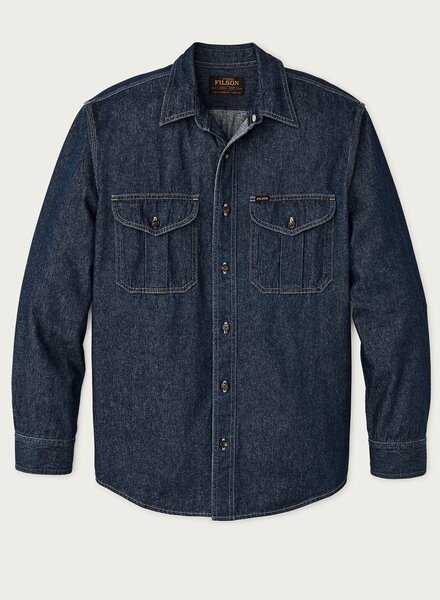 FILSON  FILSON  Denim Guide Shirt - Rinse Indigo