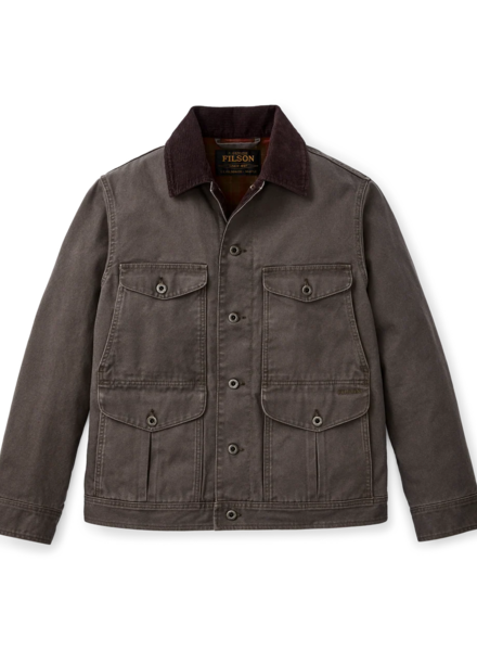FILSON  FILSON Rustic Canvas Journeyman Jacket - Bark