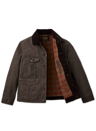 FILSON  FILSON Rustic Canvas Journeyman Jacket - Bark