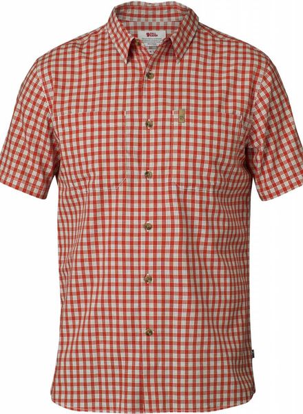 Fjällräven  FJÄLLRÄVEN M's High Coast Shirt SS - Flame Orange