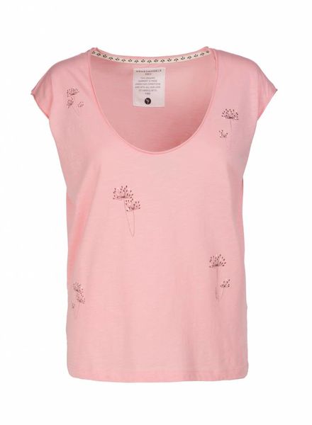 ARMEDANGELS W´s T-Shirt SS Carlotta Blossom - Pale Pink