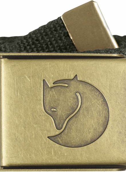 Fjällräven  FJÄLLRÄVEN Canvas Brass Belt - Mountain grey