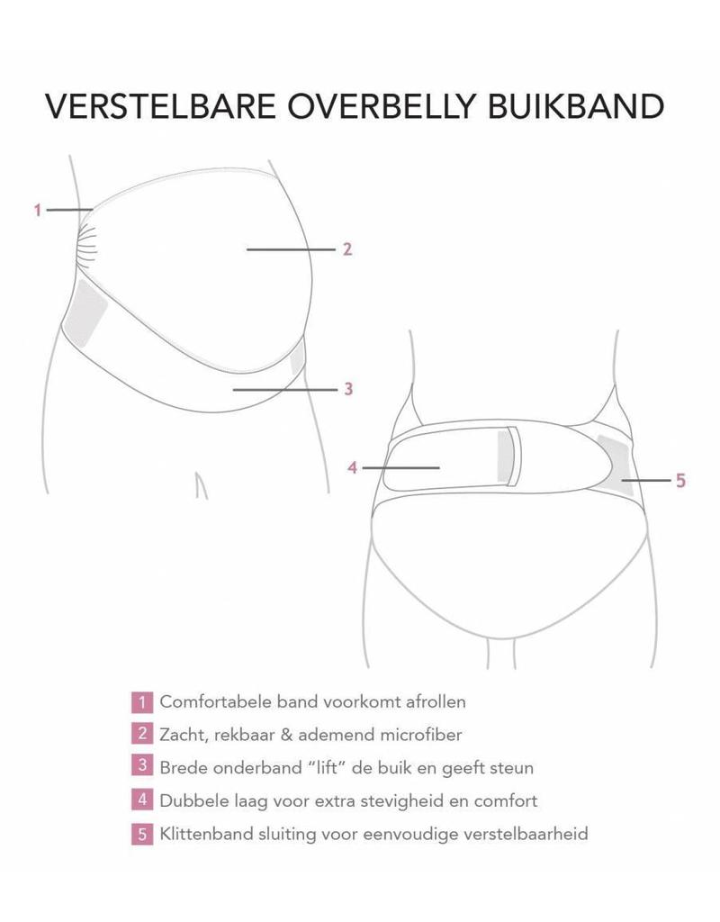 Carriwell Carriwell overbelly verstelbare Buikband zwart