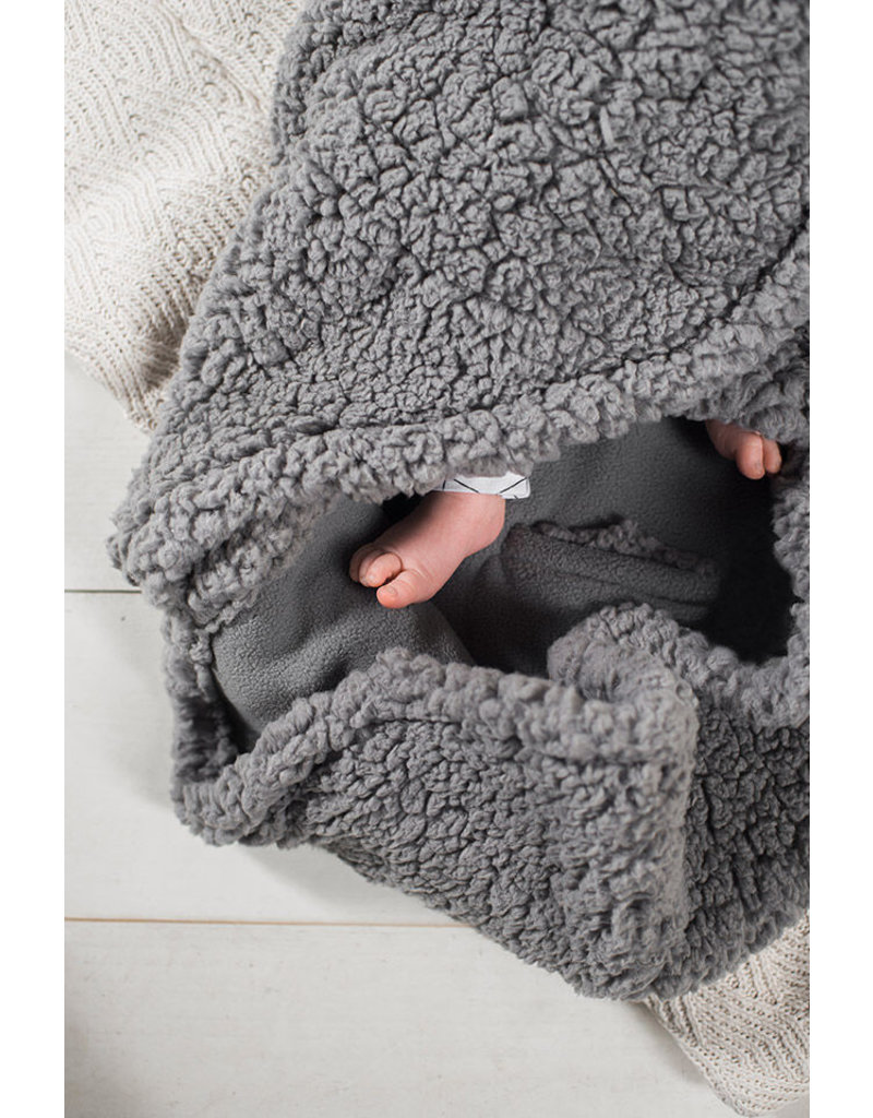 Jollein Jollein Wikkeldeken Bunny Wrap Storm Grey