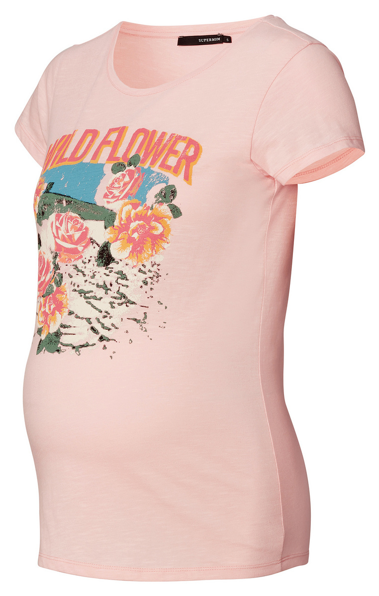 Supermom Supermom shirt Wild Flower roze 1220013 332