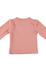 BESS Babykleding Bess Shirtje  Rib Embroidery Organic dusty rose BO3012 038