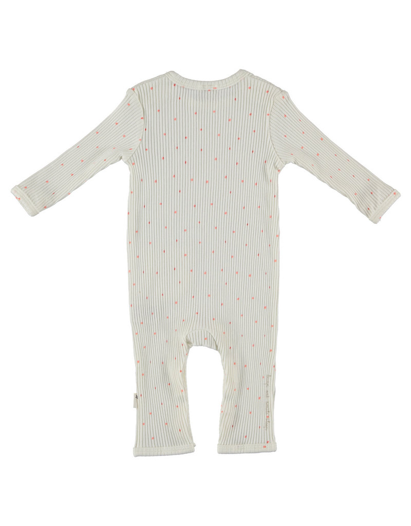 BESS Babykleding Bess Suit Rib Dots organic dessin BO3015 016