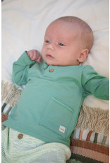 BESS Babykleding Bess Shirtje Pocket Green organic cotton BO3023 014