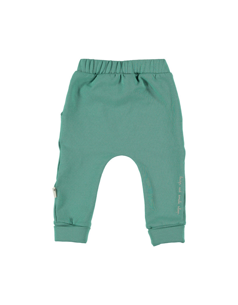 BESS Babykleding Bess Pants Green basic organic cotton BO3027 014