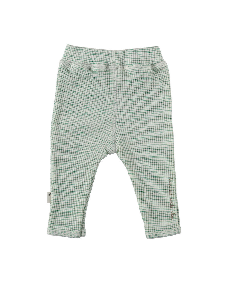 BESS Babykleding Bess Pants Green striped organic cotton BO3028 016