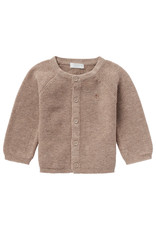 Noppies Babykleding Noppies vestje Naga Essential taupe 14N0310 757