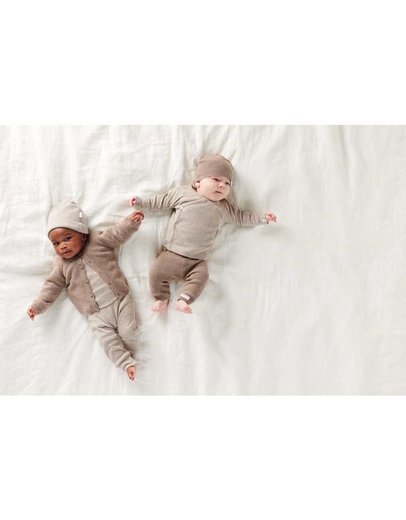 Noppies Babykleding Joggingbroek Naura taupe Essential 14N1111 757