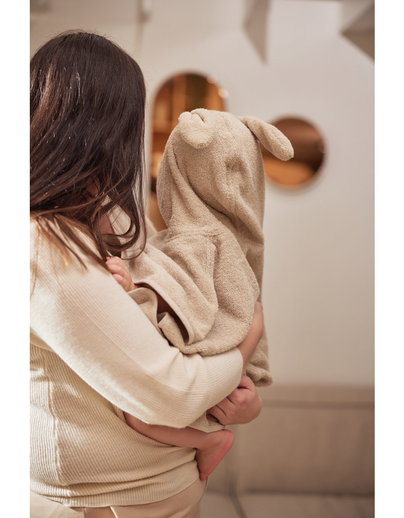 Jollein Jollein Badponcho - Badstof - Ivory