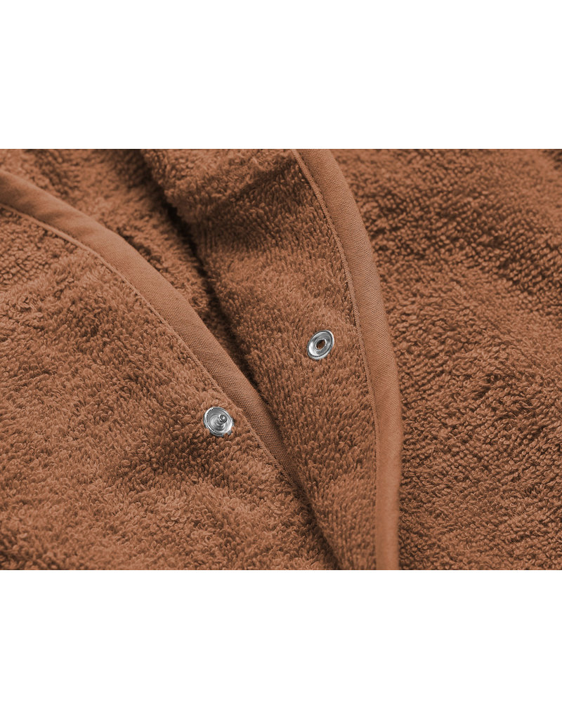 Jollein Jollein Badjas 1-2 jaar Badstof - Caramel