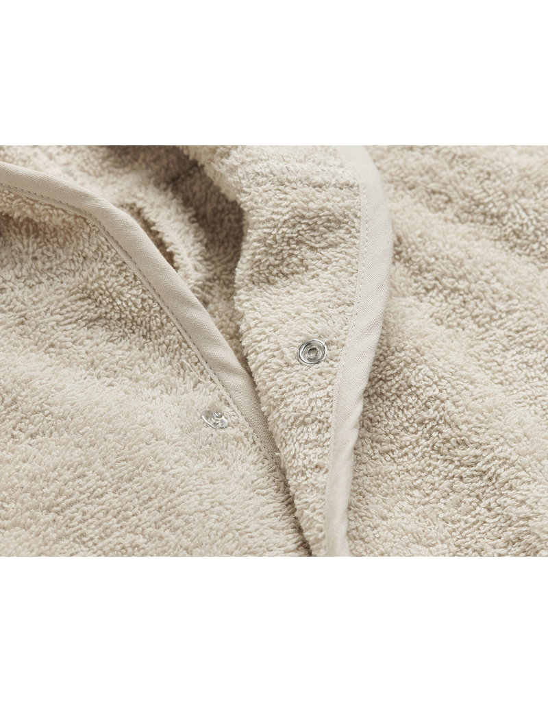 Jollein Jollein Badjas 1-2 jaar Badstof - Nougat