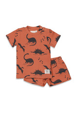Feetje Baby Pyjama Dino Dale Brique Premium Summerwear