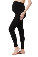 Noppies Noppies fleece zwangerschap-legging Oslo zwart thermo  10N1411 P090