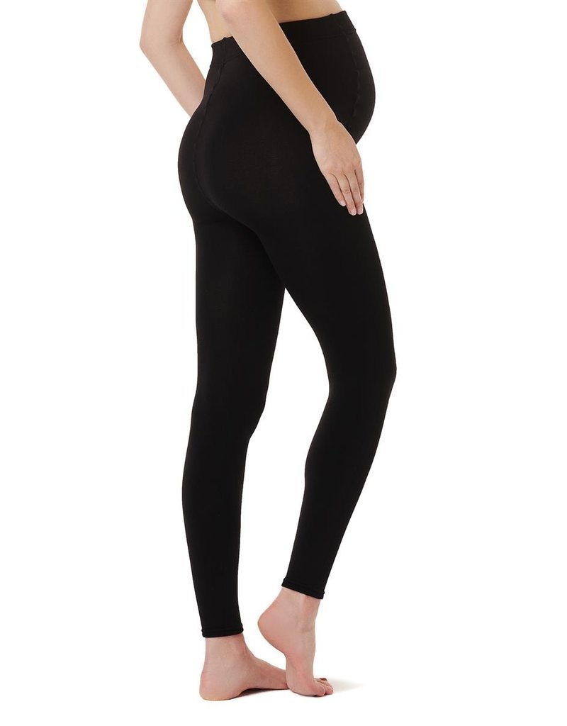 Noppies Noppies fleece zwangerschap-legging Oslo zwart thermo  10N1411 P090