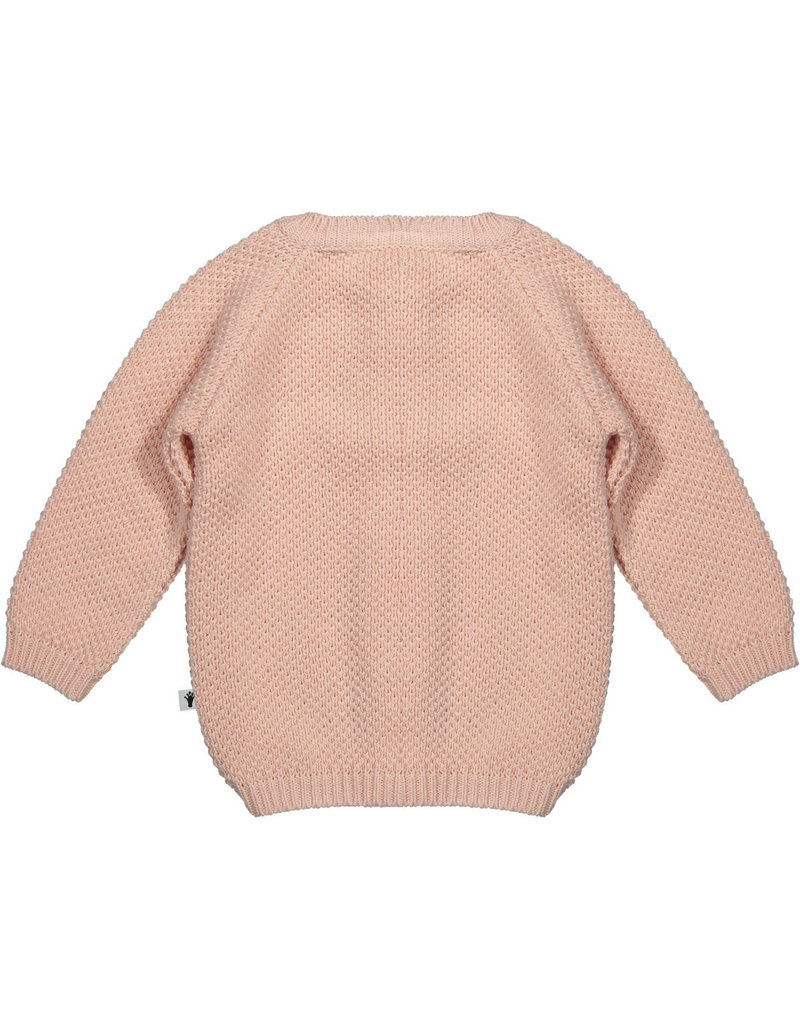 Klein Baby Klein Baby | Vestje| Cardigan | unisex | Peach Whip Pink KN004