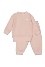 Feetje Baby Feetje Wafelpyjama Oud Roze melange 305615