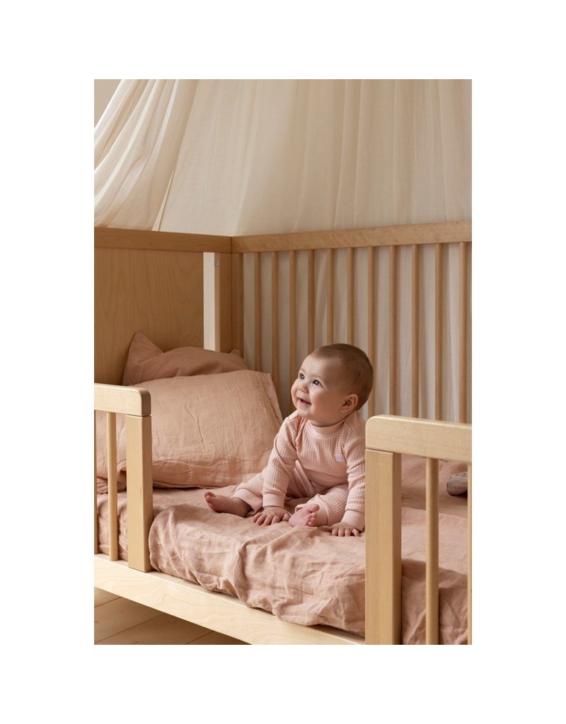 Feetje Baby Feetje Wafelpyjama Oud Roze melange 305615