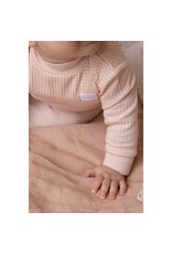 Feetje Baby Feetje Wafelpyjama Oud Roze melange 305615