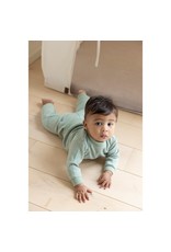 Feetje Baby Feetje Wafelpyjama Olijf Groen melange 305613