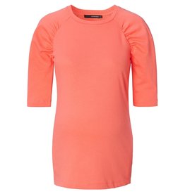 Supermom Supermom zwangerschap-shirt Florida living coral