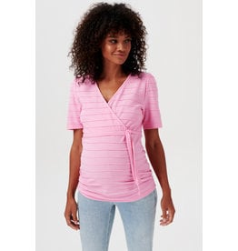 Noppies Noppies zwangerschap & voeding-shirt Arua cyclamen roze