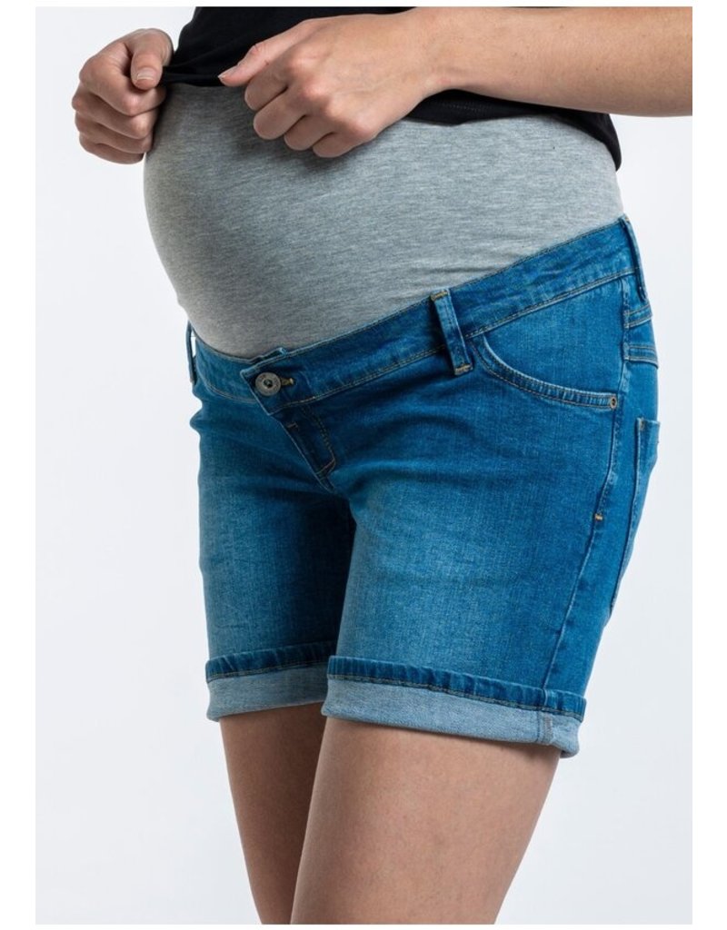 Love2Wait Love2Wait Jeans short - dark wash -  B999015 021