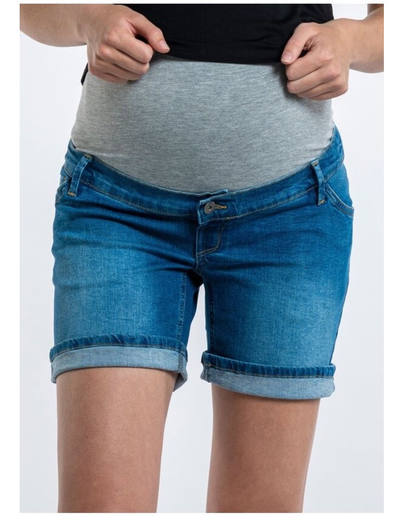 Love2Wait Love2Wait Jeans short - dark wash -  B999015 021