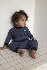 Feetje Baby Feetje Wafelpyjama - Royal Blue melange