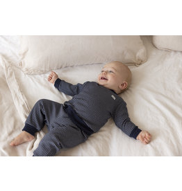 Feetje Baby Feetje Wafel Pyjama - Royal Blue melange