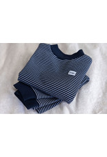 Feetje Baby Feetje Wafelpyjama - Royal Blue melange
