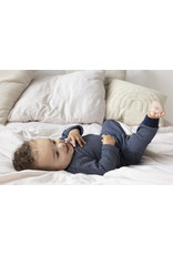 Feetje Baby Feetje Wafelpyjama - Royal Blue melange