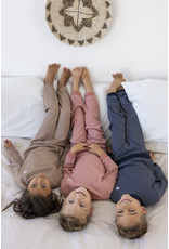 Feetje Baby Feetje Wafelpyjama - Royal Blue melange