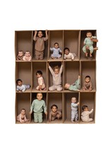 Feetje Baby Feetje Wafelpyjama - Stroopwafel melange