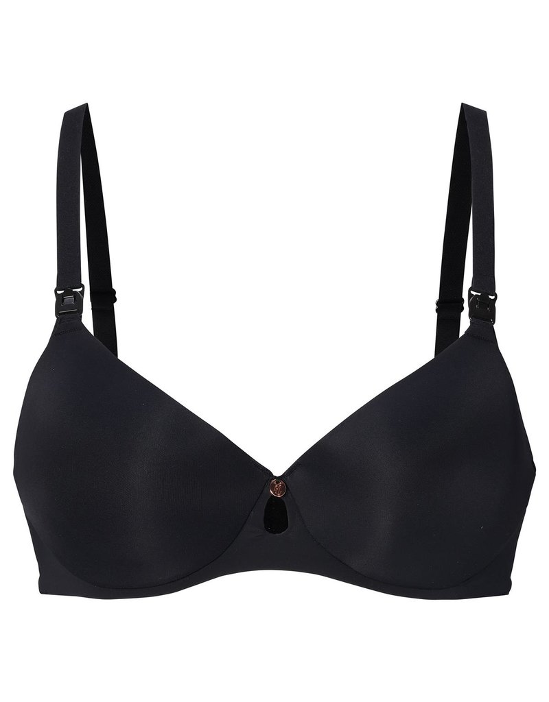 Noppies Noppies zwangerschaps-BH | voedings-BH | voorgevormd | zwart | 66720 P090