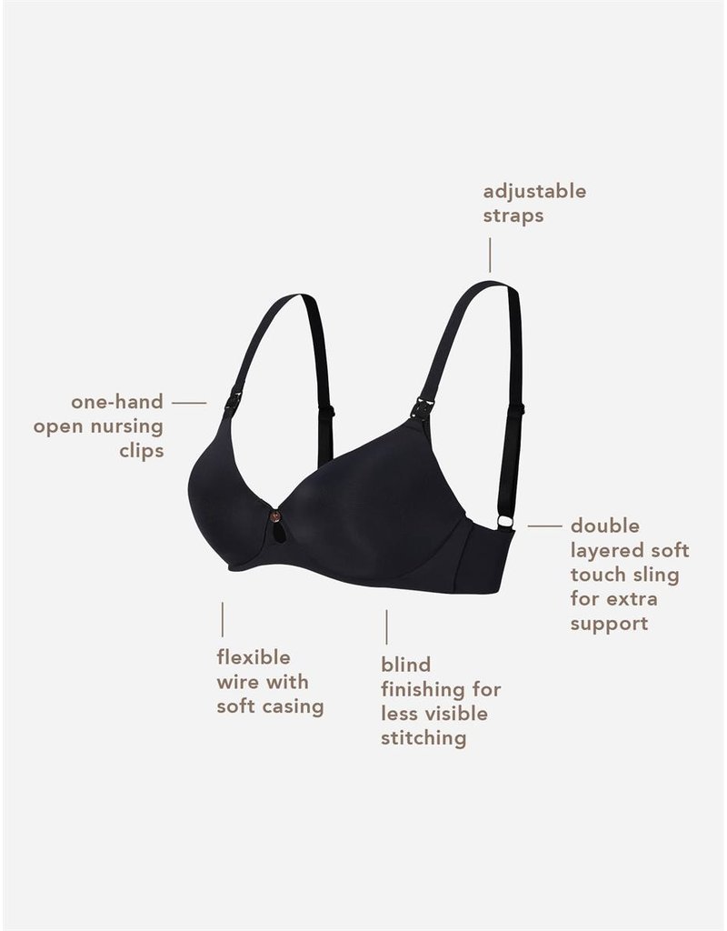 Noppies Noppies zwangerschaps-BH | voedings-BH | voorgevormd | rose | 66720 P595