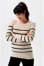 Noppies Noppies Pullover - Zana - knit rib - Light Sand 30N0212 N147