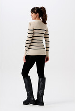 Noppies Noppies Pullover - Zana - knit rib - Light Sand 30N0212 N147