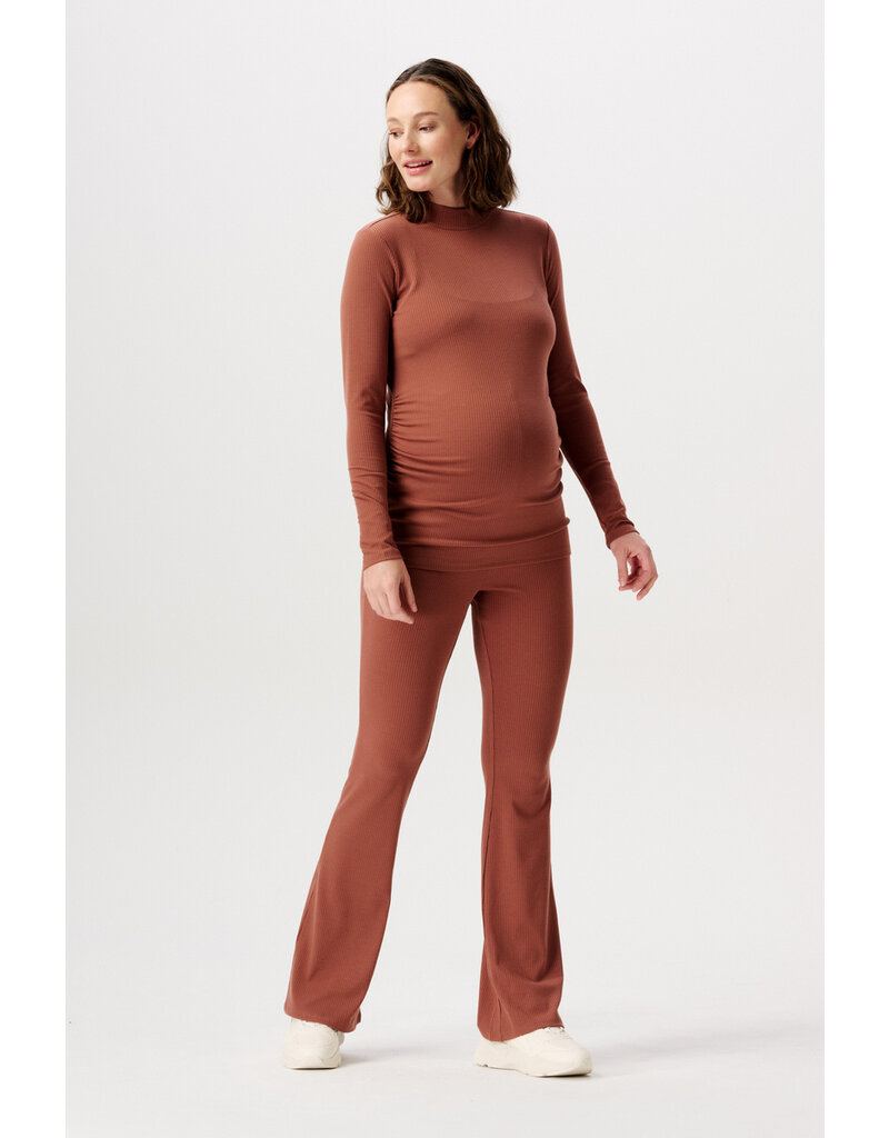 Noppies Noppies broek Flared Heja - rib - Sienna 30N1110 N150