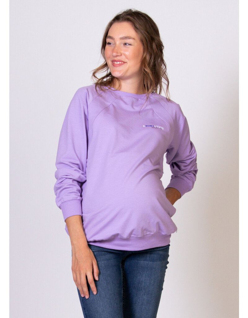 Love2Wait Love2Wait sweater Revolution - lilac C232025 069