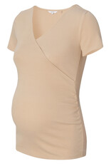 Noppies Noppies shirt - nursing - Sanson - White Pepper 30N0013 P427